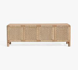 Bolinas Woven Buffet (75") | Pottery Barn (US)
