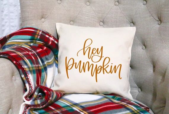 Hey Pumpkin  Pillow Cover | Etsy | Etsy (US)