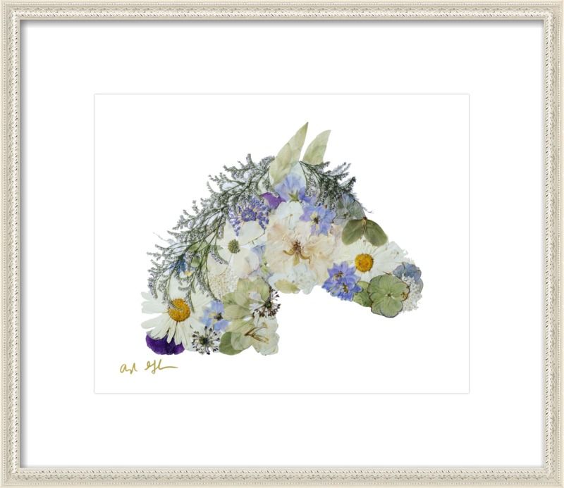 Floral Horse by Ayla Graham on Artfully Walls | Artfully Walls