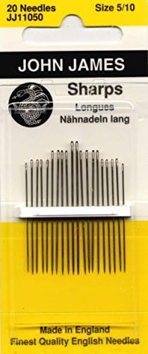 Sharps Hand Needles-Size 5/10 20/Pkg | Amazon (US)