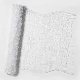 36' Jumbo Eerie Fabric Halloween Decorative Prop White Glows under Blacklight - Hyde and EEK! Bou... | Target