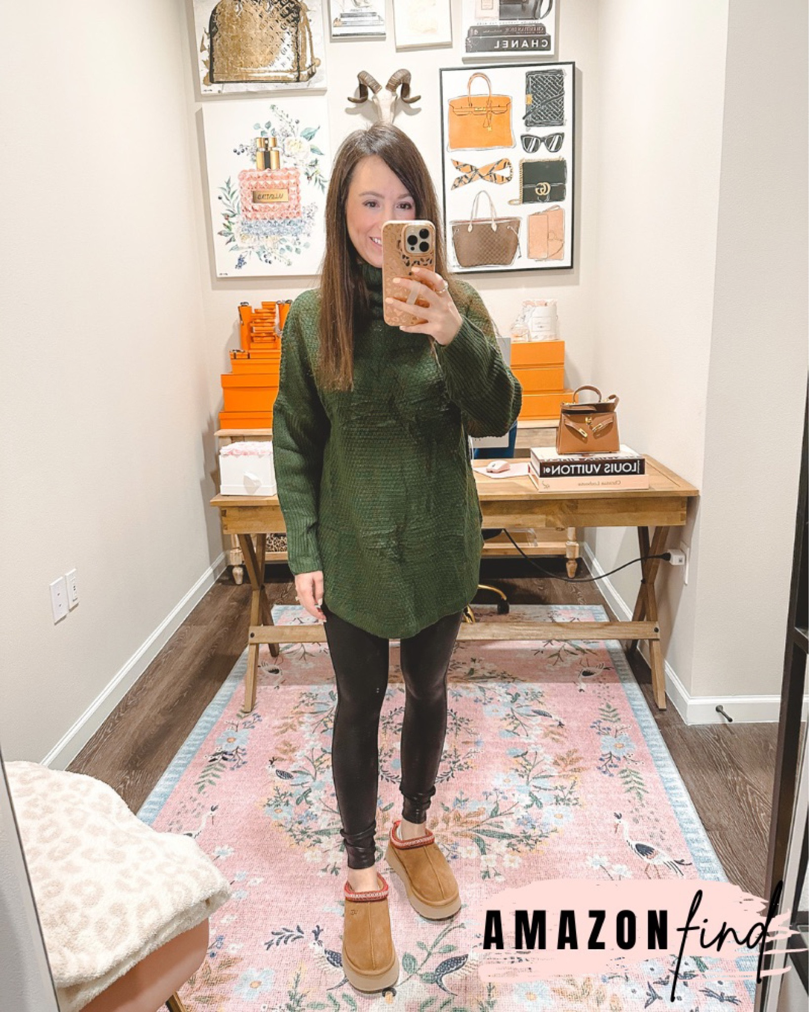 Amazon olive green turtleneck sweater



#LTKSeasonal #LTKunder100 #LTKunder50