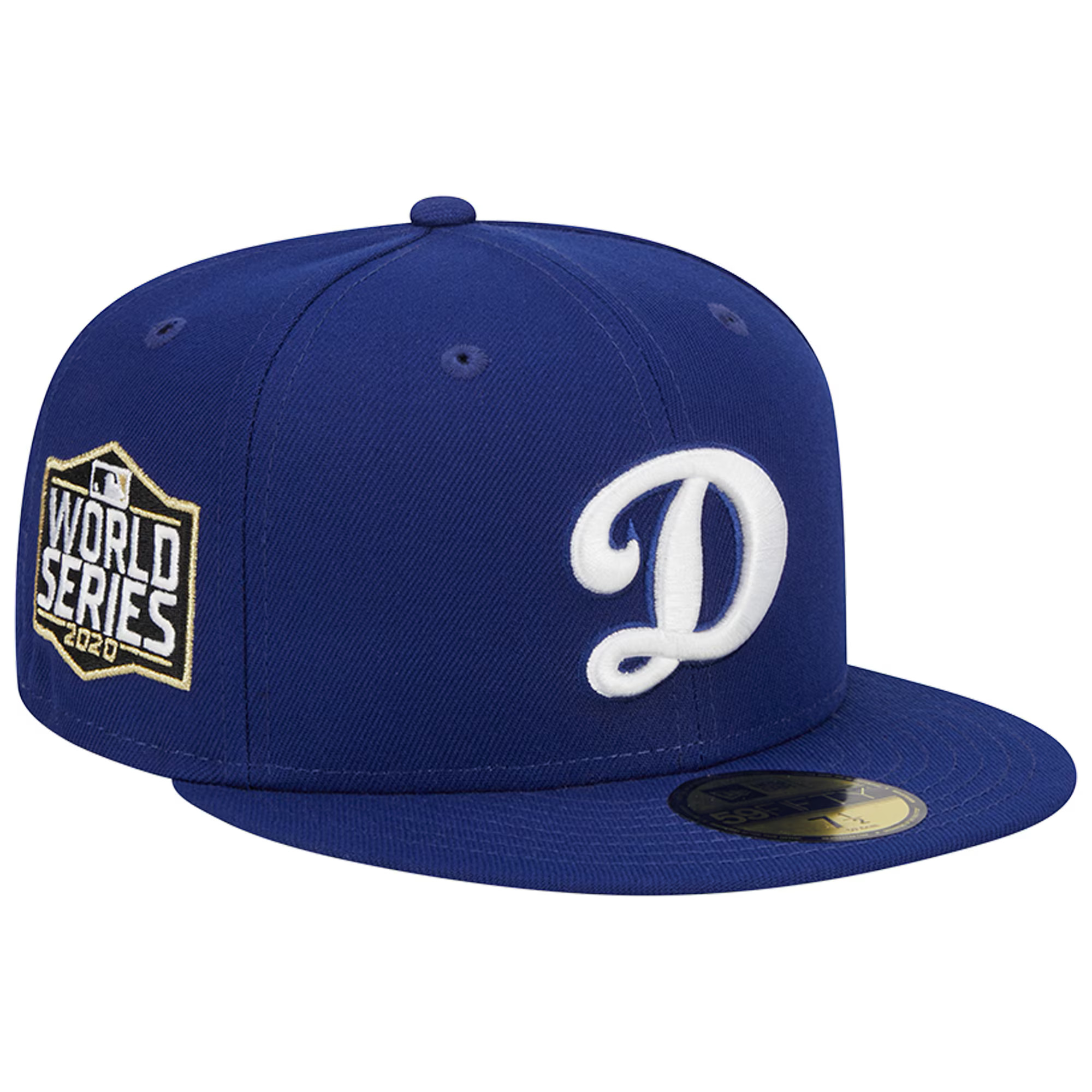 Los Angeles Dodgers New Era Alternate Logo 2020 World Series Team Color 59FIFTY Fitted Hat - Roya... | Lids