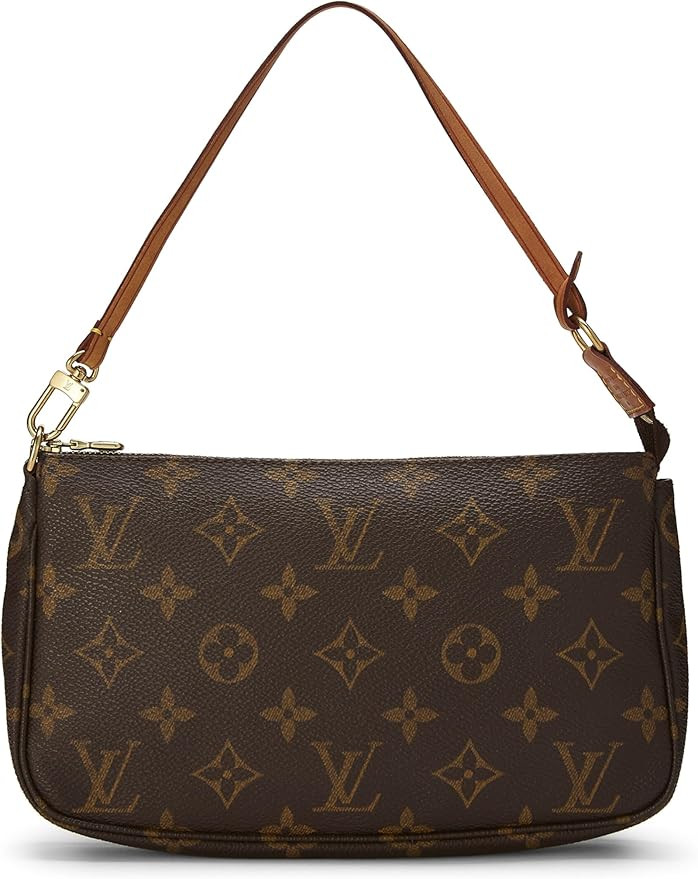 Amazon.com: Louis Vuitton, Pre-Loved Monogram Canvas Pochette Accessoires, Brown : Luxury Stores | Amazon (US)