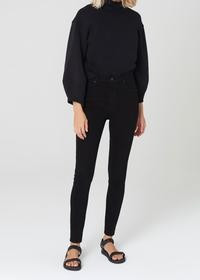 Chrissy High Rise Skinny in Plush Black | Citizens of Humanity