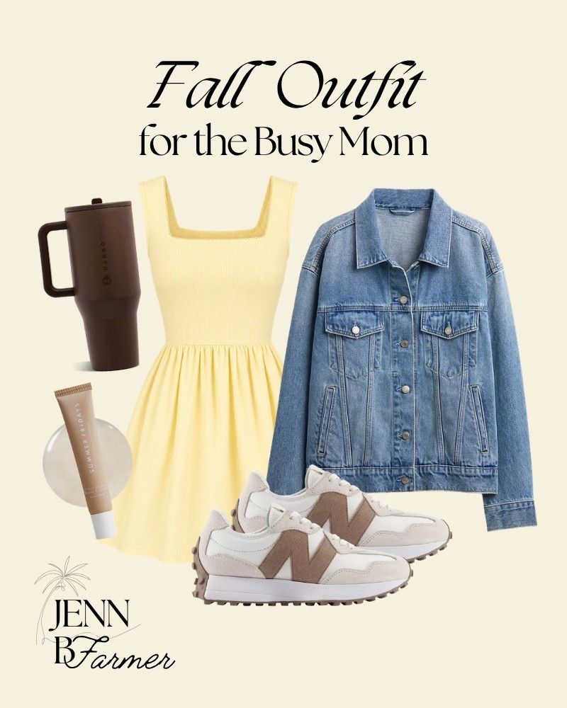 Shop this look for busy mom - comfortability and style is a must!!

Fashion finds, style guide, outfit for moms, busy mom outfit, new balance, denim jacket, hydro jug, summer Friday, outfit idea

#LTKdayinmylife #LTKmomlife #LTKSeasonal