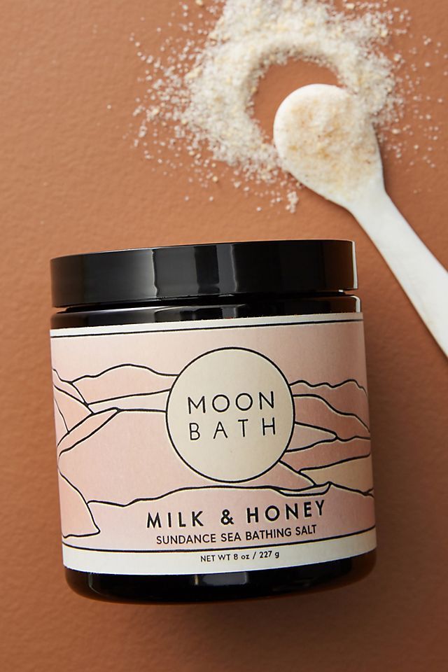 Moon Bath Milk & Honey Sundance Sea Bathing Salt | Anthropologie (US)