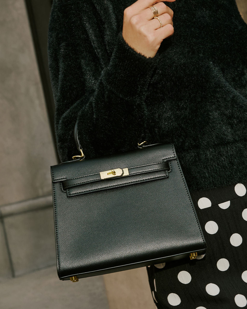 Tracey Large Structured Top Handle Bag | VICI