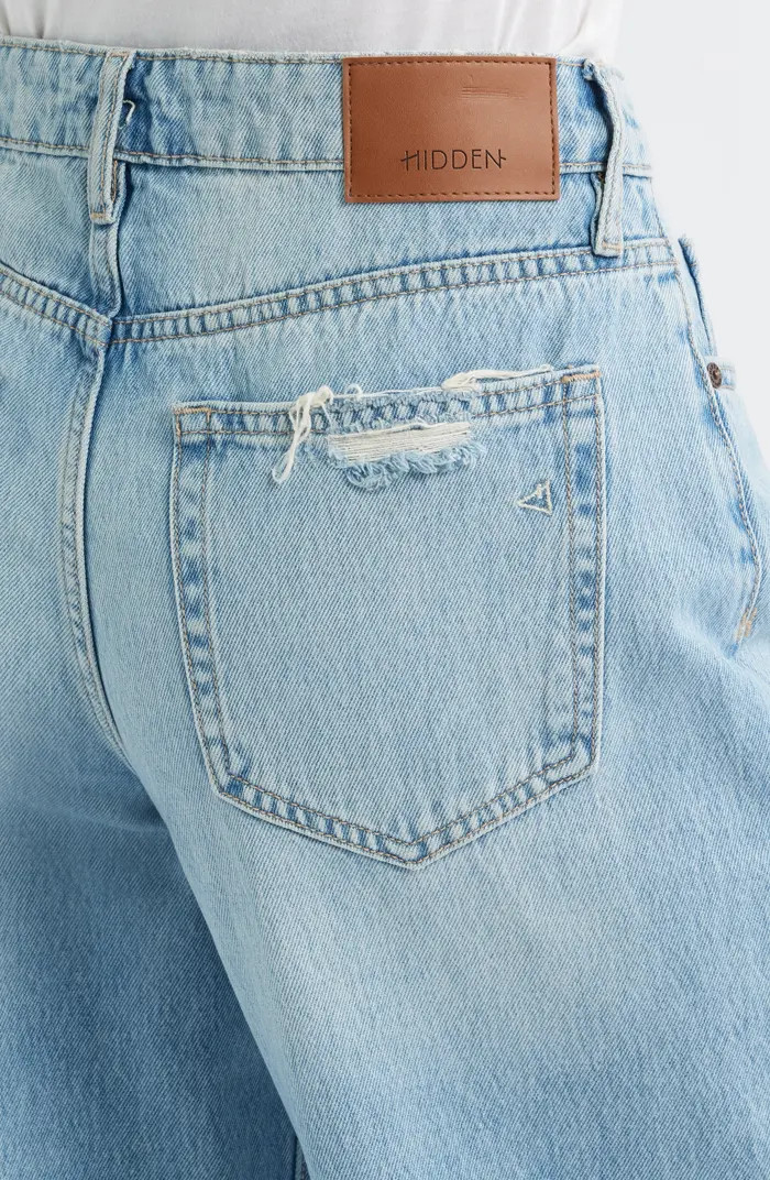 Ripped & Distressed Extra Wide Leg Jeans | Nordstrom