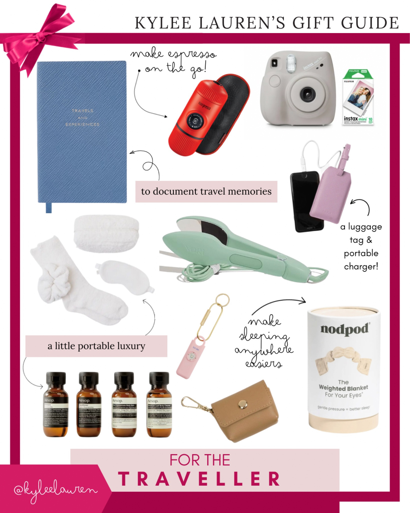 Today we're diving into a gift guide for all the jet-setters. Whether it's for your globetrotting friend or that wanderlust-filled family member, these picks are going to make their travels extra special and a little more comfortable. This is pretty much my wishlist this year, so there are lots of items I’m super excited about at every price point!

#LTKHoliday #LTKCyberWeek #LTKGiftGuide