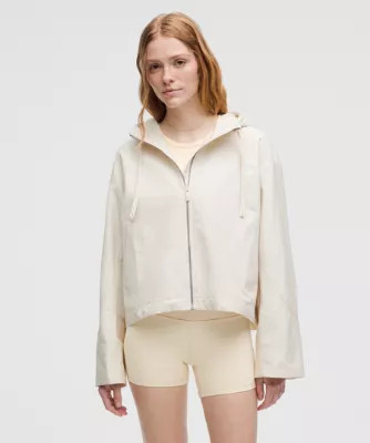 Water-Resistant Cropped Hooded Jacket
 | lululemon (AU)