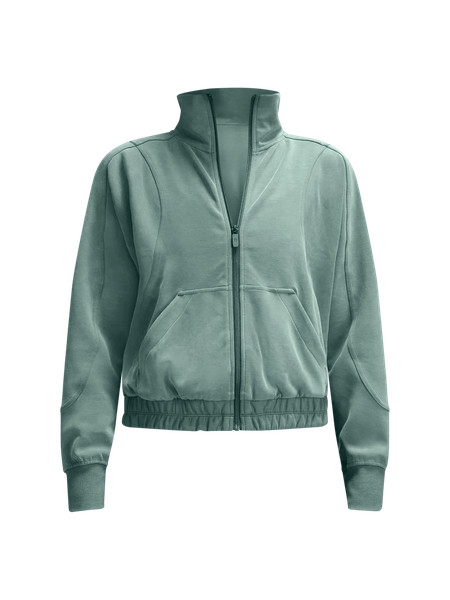 Brushed Softstreme Funnel-Neck Zip Up | Lululemon (US)