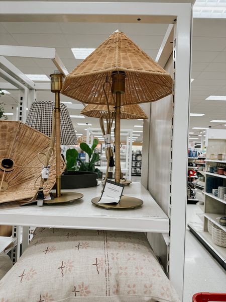 Love love love this McGee & Co lamp with rattan shade. It’s precious at #Target. 

#LTKFind #LTKunder100 #LTKhome