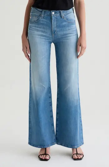 Saige Mid Rise Wide Leg Jeans | Nordstrom