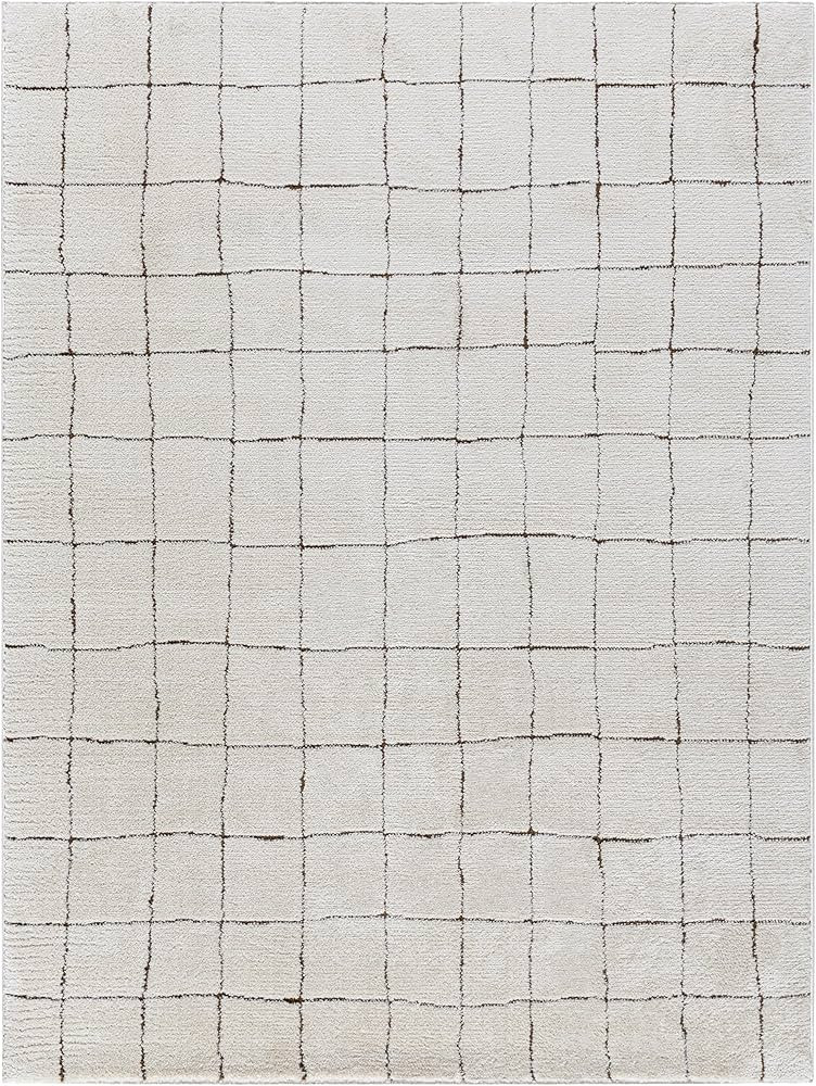 Livabliss x Our PNW Home Cascade Minimalist Area Rug, 7'10" x 10', Ivory | Amazon (US)