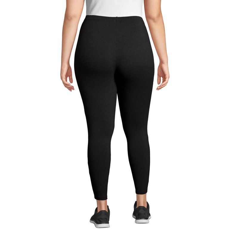 Just My Size Women's Plus Size Stretch Jersey Legging - Walmart.com | Walmart (US)