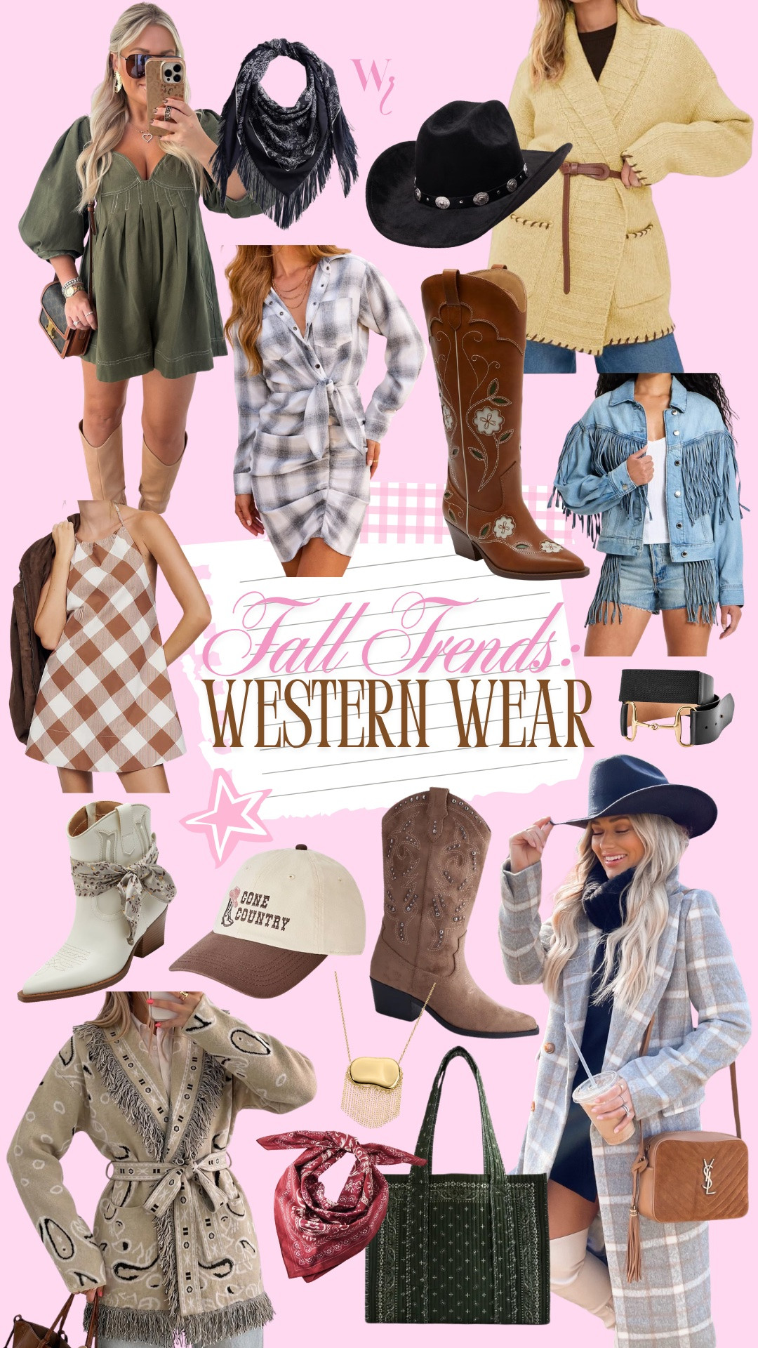 Fall Trend Must Haves: Western Wear

#LTKgrwm #LTKdayinmylife #LTKootd