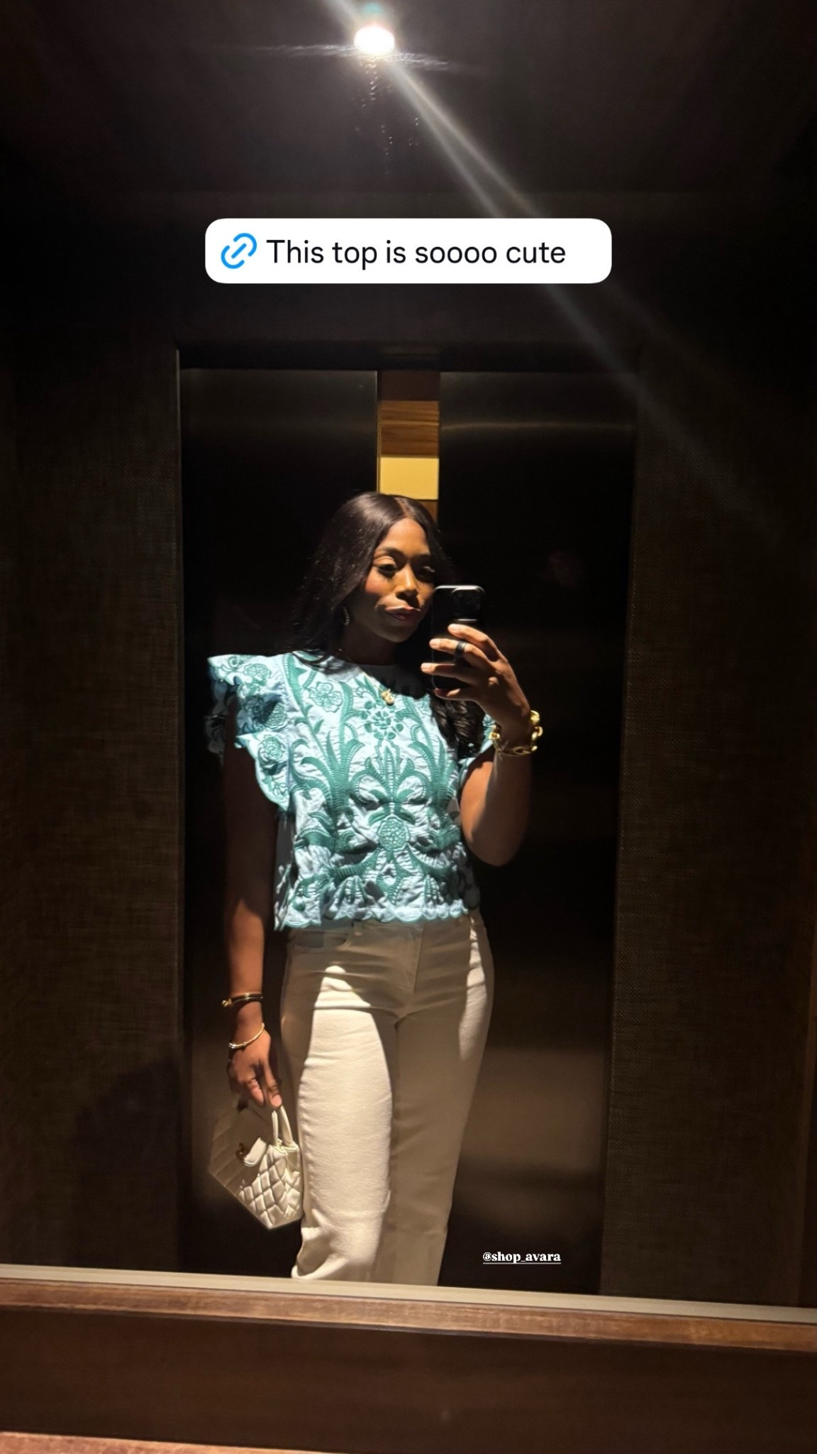 This top is literal perfection. I love it with shorts for summer time or with a trouser or jeans for work! It’s so freaking cute!!!! 

#LTKStyleTip #LTKFindsUnder100