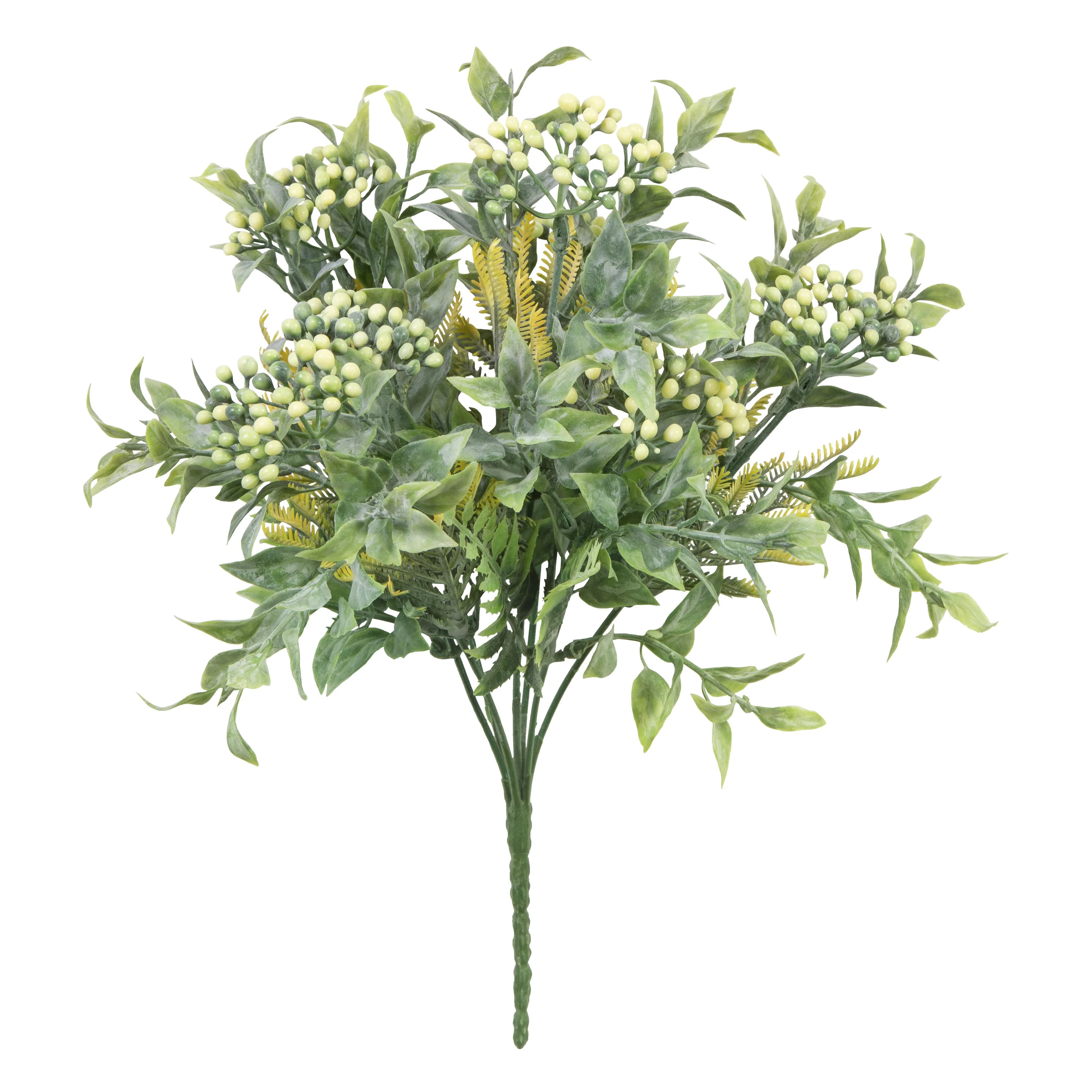 12-inch Artificial Green Mixed Berry Plant Pick, for Indoor Use, by Mainstays | Walmart (US)