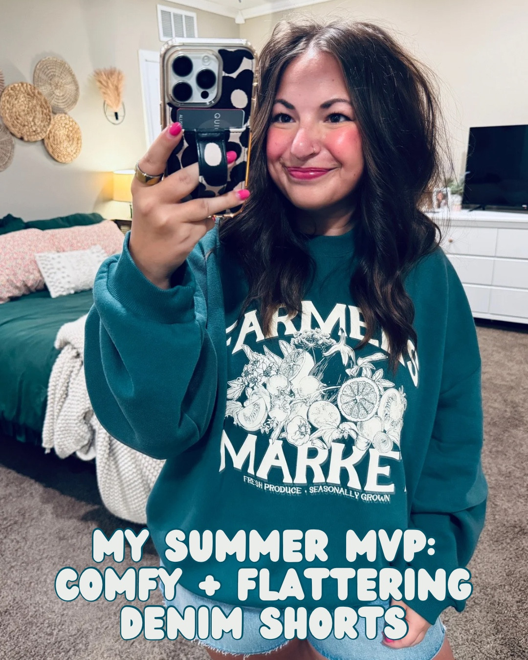 my summer mvp: comfy + flattering denim shorts! 👏🏻

#LTKMidsize #LTKSeasonal #LTKootd