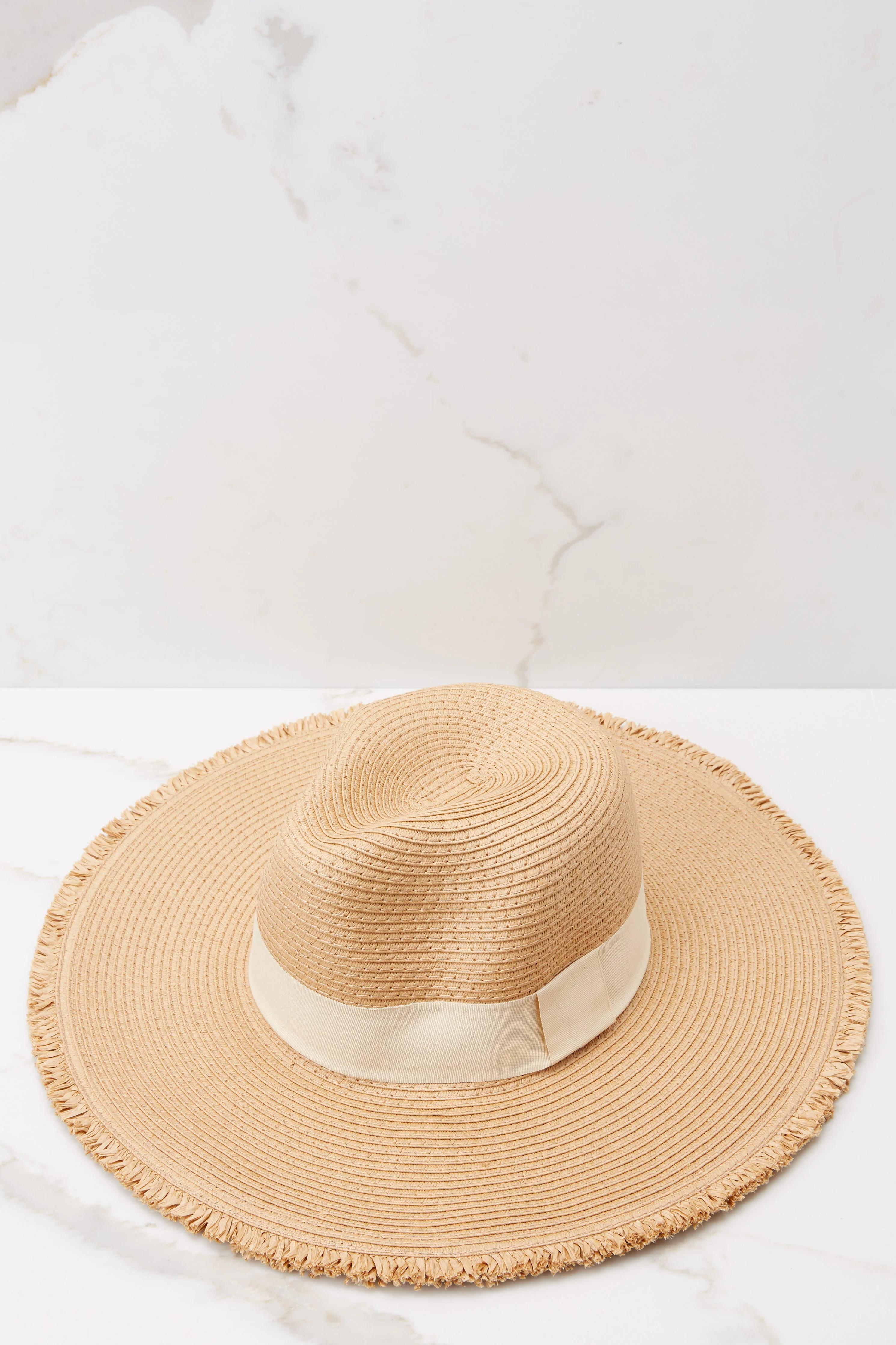 Gorgeous Garden Tan Hat | Red Dress 