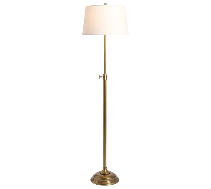 Chelsea Metal Adjustable Floor Lamp | Pottery Barn (US)