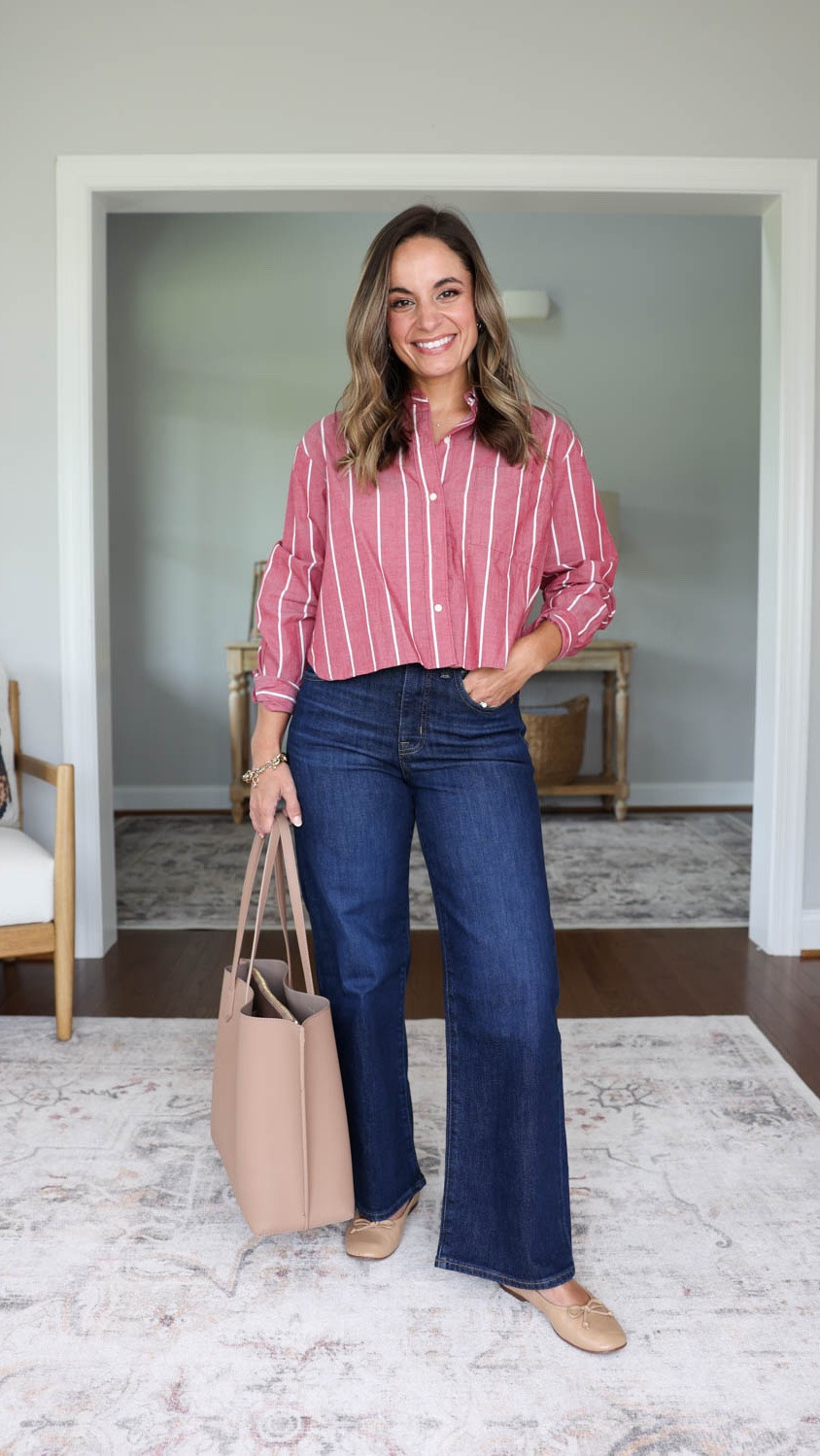 Outfits for Teachers Series: Casual Outfits

Jeans (J.Crew Factory): 24 standard (10 3/4” rise, 26.5” inseam) they also come in petite 
Top (Old Navy): petite xs 
Shoes (Sam Edelman): true to size

Outfits for teachers, business casual outfits, petite fashion

#LTKPetite