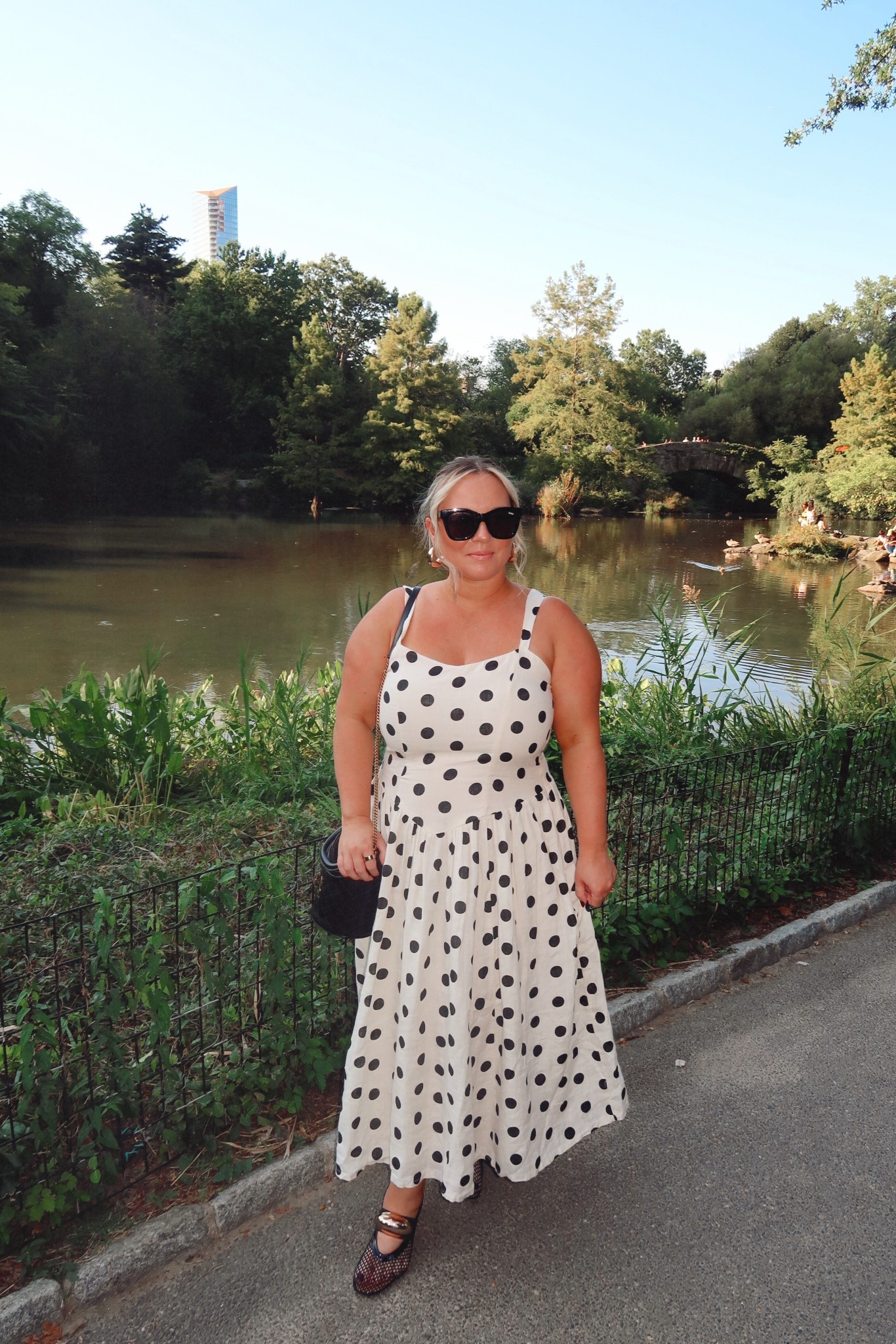 Just a stroll through
Central Park!
This Amazon polka dot linen dress is perfect for the warm weather here!
The mesh shoes are also Amazon!! Both run tts for me! I'm in a size LARGE dress.

Fall outfit, fall dress, Amazon style, Amazon finds, Amazon fashion, NYFW, casual style, petite style, fall trends

#LTKTravel #LTKMidsize #LTKNYFW