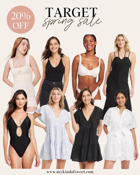 Target spring sale is going on right now through 3/23! Get 20% off all swim, tanks, tees, and shorts. 

#LTKsalealert #LTKSeasonal #LTKswim