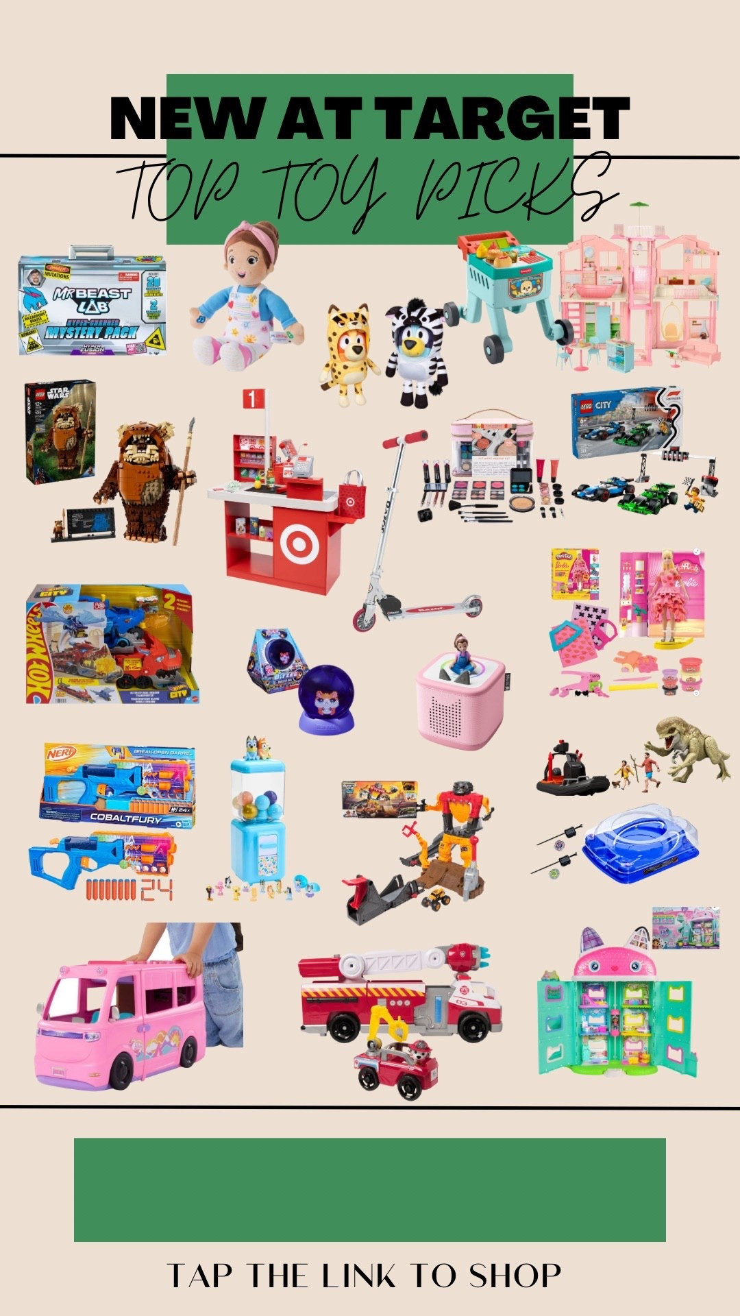 Toy gift guide at Target for Christmas 
Top toy picks and great for tons of ages - Earn $10 when you spend $40 right now 

#LTKGiftGuide #LTKKids #LTKFindsUnder100