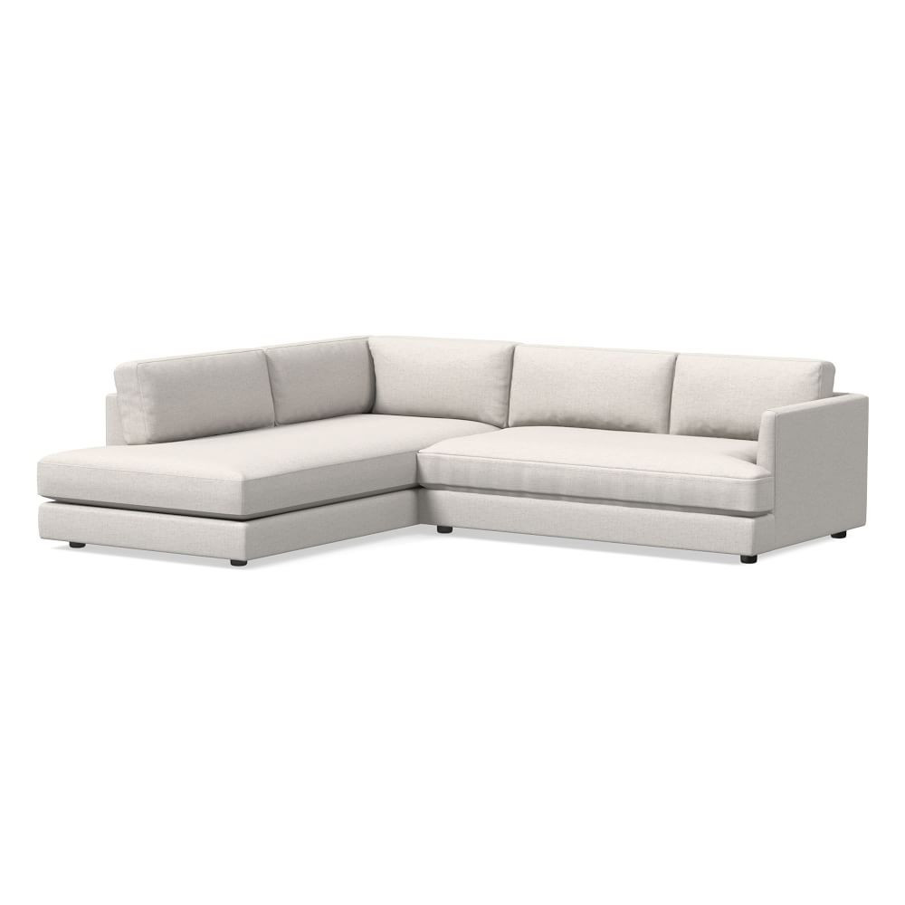 Haven 2-Piece Bumper Chaise Sectional (106"&ndash;113") | West Elm (US)