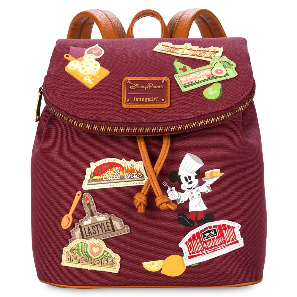 Mickey Mouse Loungefly Backpack – Disney California Adventure Food & Wine Festival 2024 | Disney Store