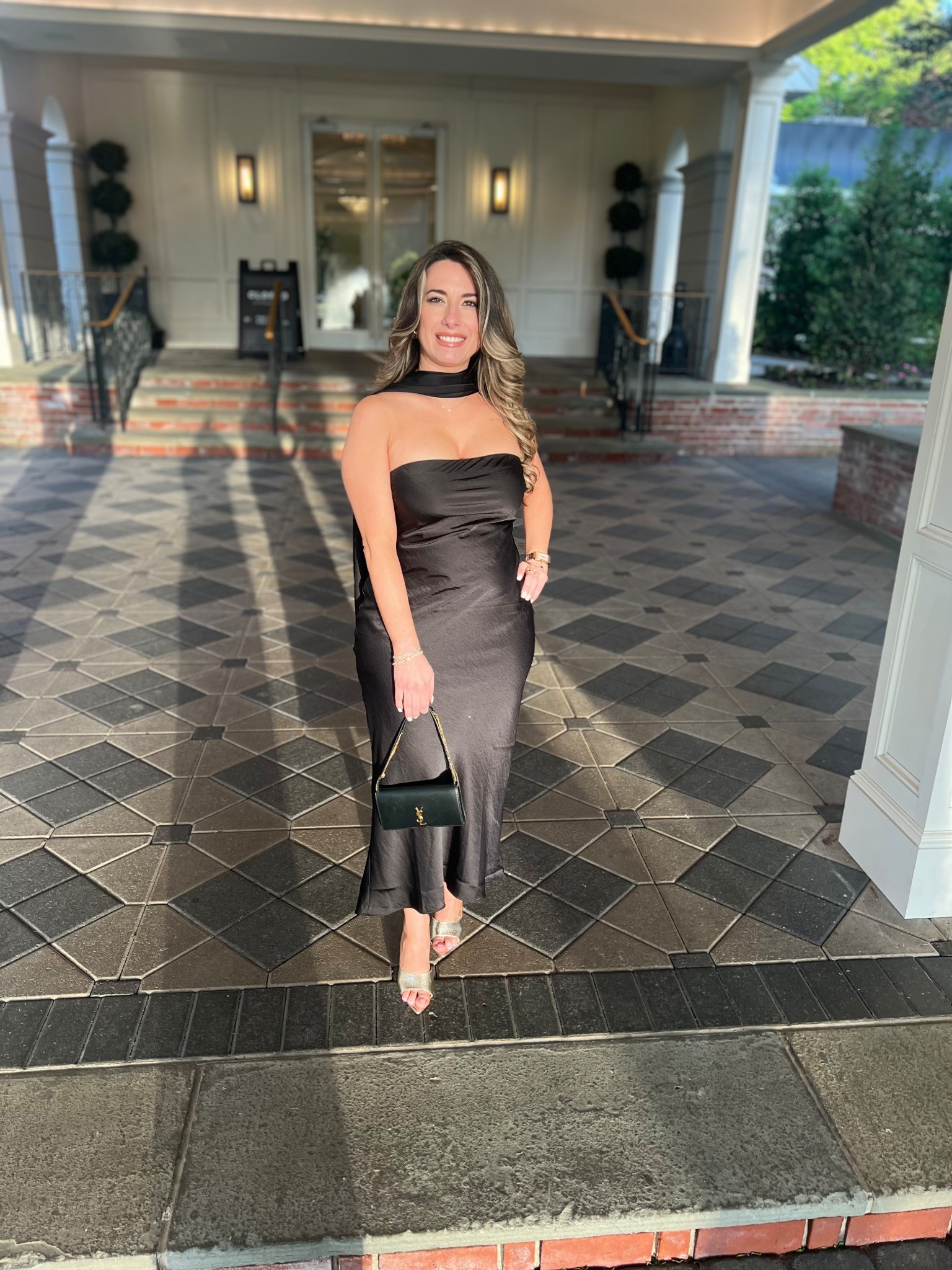 Date night elegance ✨
This black satin dress is a must-have — effortlessly chic, curve-hugging, and under $120 🙌🏼
Paired it with my favorite heels + timeless mini bag for that glam with ease vibe.

💄 Shop the full look below
🖤 #LTKStyle #LTKEvening #BlackDressMoment #LTKDateNight #ChicStyle #CocktailOutfit #TimelessStyle #GlamLook #SatinStyle

#LTKSaleAlert #LTKWedding #LTKPetite