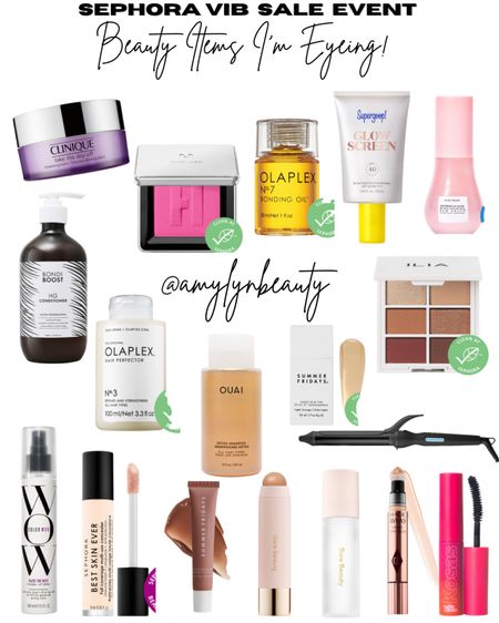 Sephora’s VIB sale is going on right now! Here are some beauty items I’m eyeing and also adding to my basket. 🛒  The beauty sale ends 4/21. 

Makeup, skincare, hair products, beauty products, sunscreen, shampoo, conditioner, blush, mascara, concealer, eyeshadow, curling iron 

#LTKbeauty #LTKGiftGuide #LTKstyletip