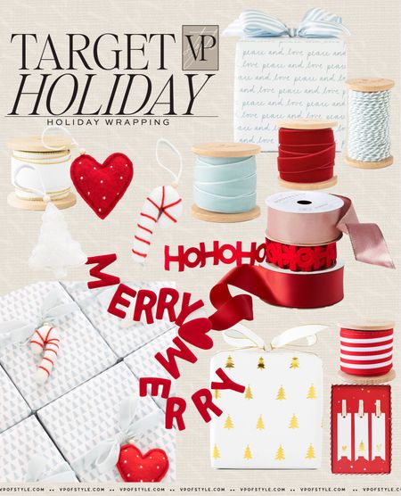 Target holiday wrapping combos. Coordinating Christmas wrapping supplies. Gift wrap 

#LTKhome #LTKHoliday #LTKparties