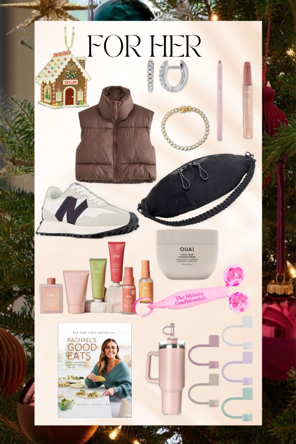 Holiday Gift Guide For Her 🌸👜🎀⚜️
#liliclaspe #amazonfashion #daehair #ouaihair #stanleyaccessories #newbalance #theskinnyconfidential #maracujajuicylip #baublebar #holidaygiftguide

#LTKHoliday #LTKSeasonal #LTKGiftGuide