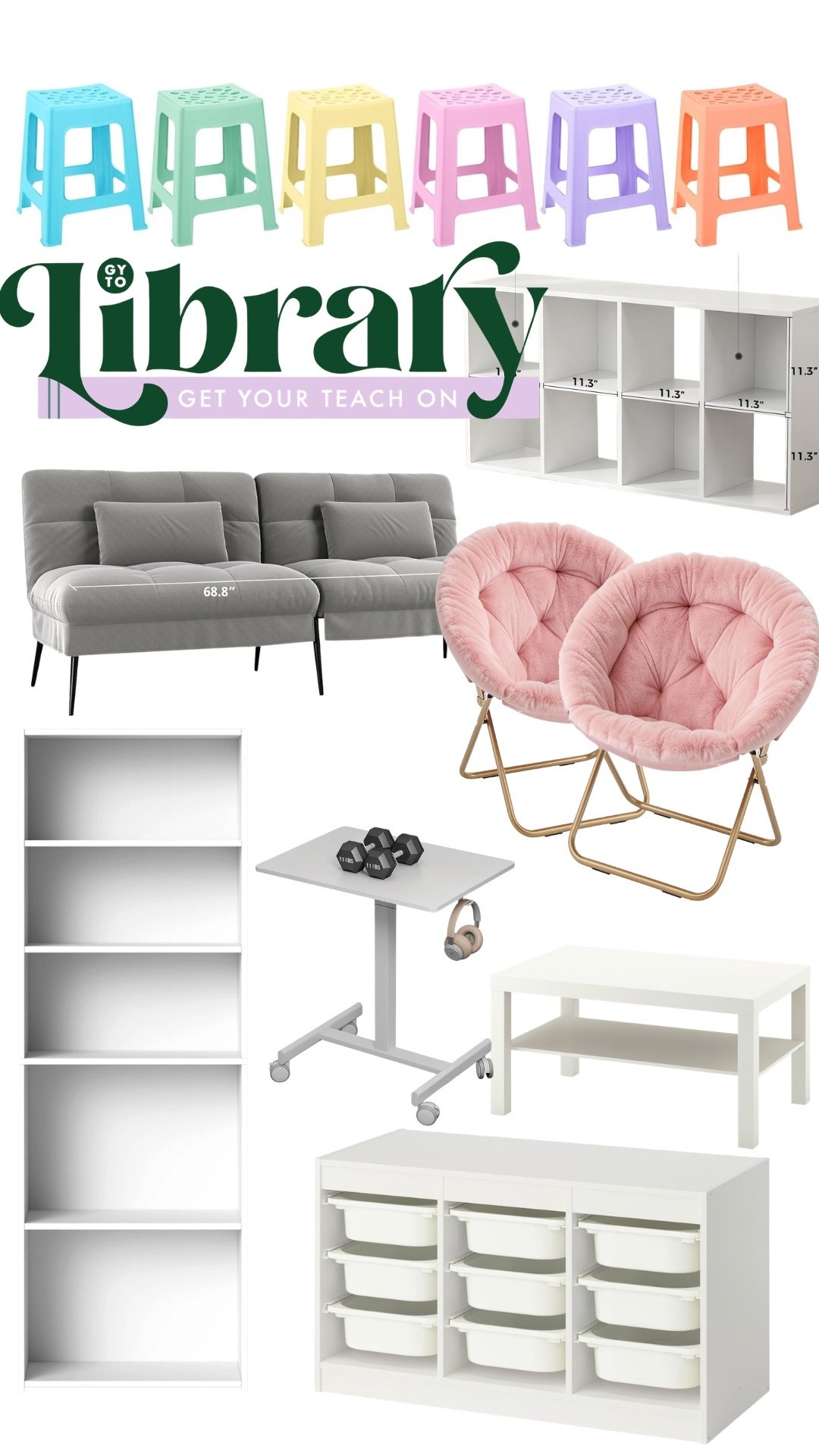 Classroom Furniture from our model classroom at Get Your Teach On!
