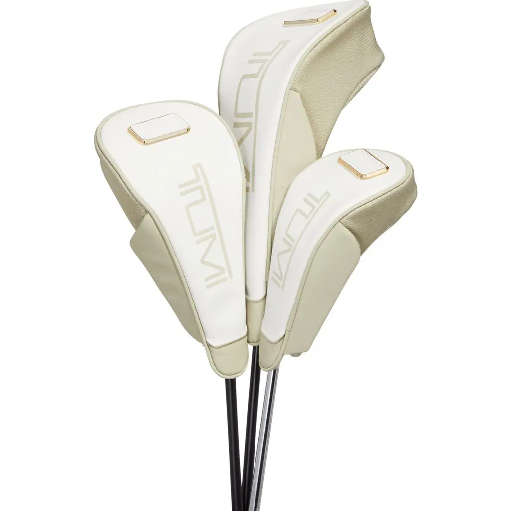 TUMI Set of 3 Golf Club Covers in Off White/Tan at Nordstrom | Nordstrom
