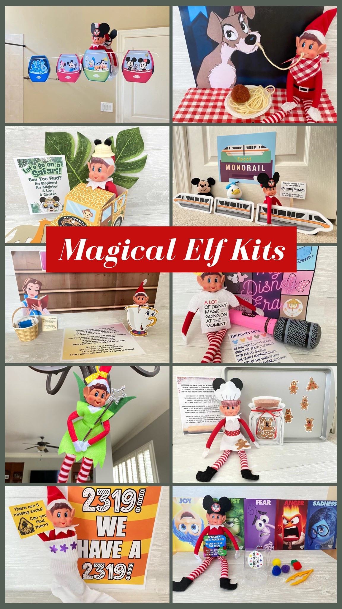 Okay I’m OBSESSED 🤩 I had to share these adorable Disney inspired elf set ups! Order now and be ahead of the game!

#LTKHoliday #LTKKids #LTKmomlife