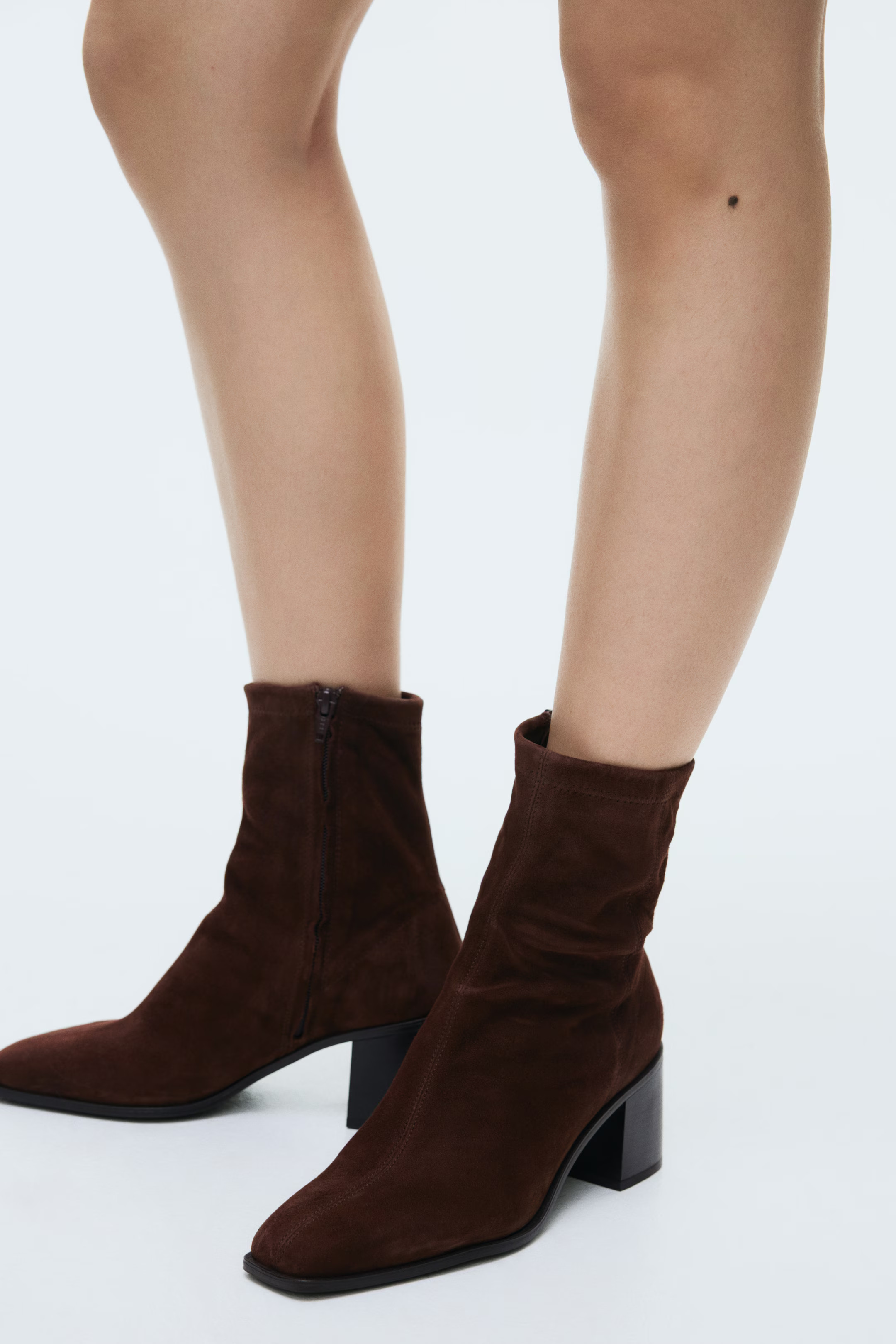 Leather Ankle Boots | H&M (US + CA)
