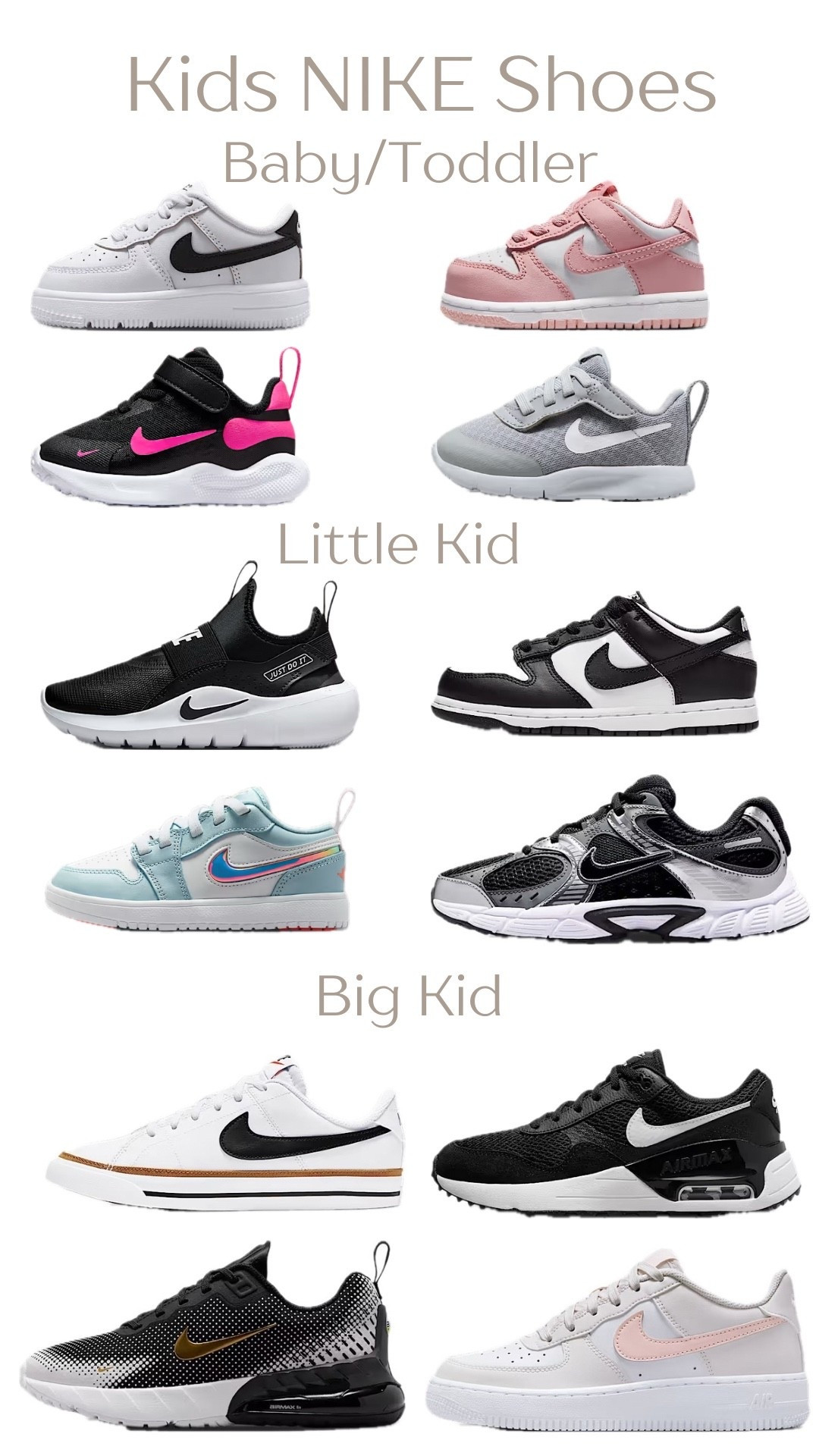 Kids nikes 

#LTKKids #LTKPetite #LTKShoeCrush