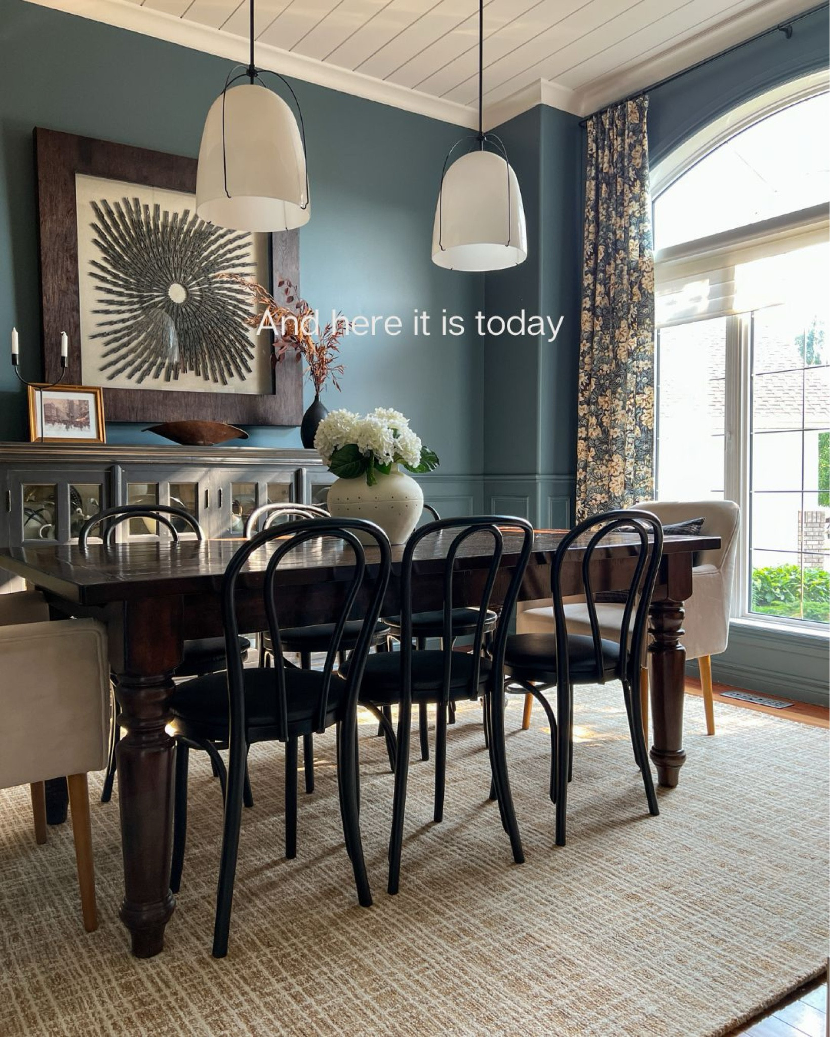 Dining room, rug, pendants 

#LTKHome