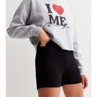 Girls Black Modest Cycling Shorts New Look | New Look (UK)