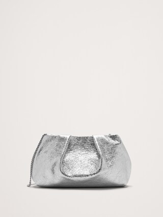 Mini Riviera Metallic Leather Clutch40% off applied at checkoutProduct Selections CA$210.00Silver... | Banana Republic (CA)