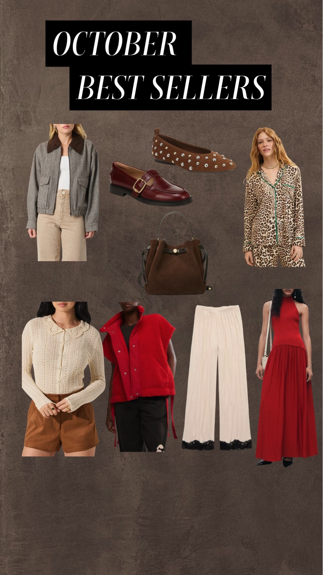 october best sellers. Love the red and pop of neutral combo.  

 #LTKGiftGuide #LTKSeasonal #LTKStyleTip