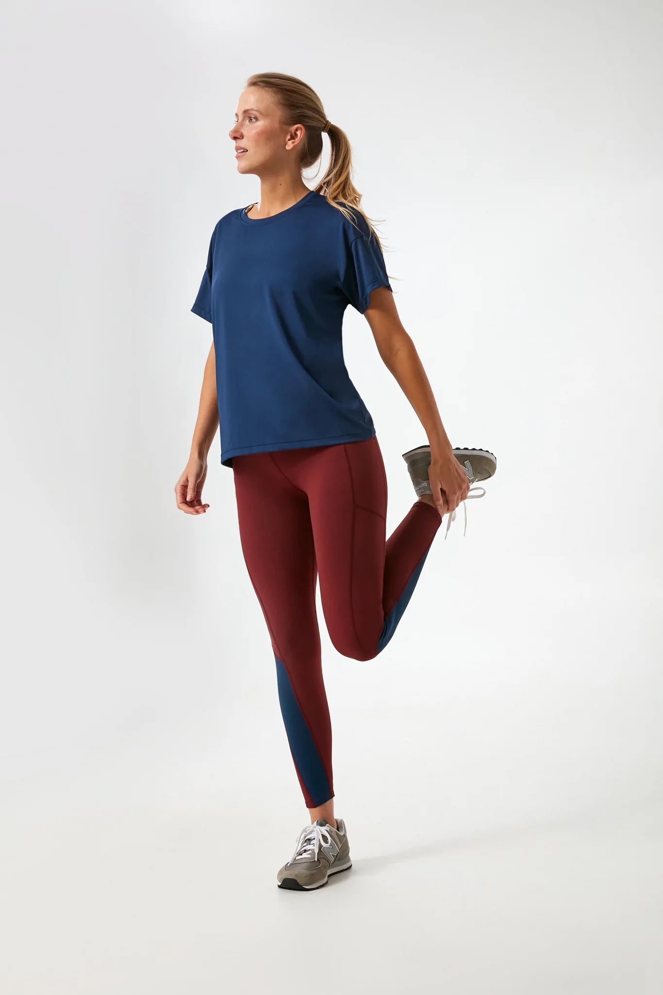 Crimson High Rise Compression Legging | Tuckernuck (US)