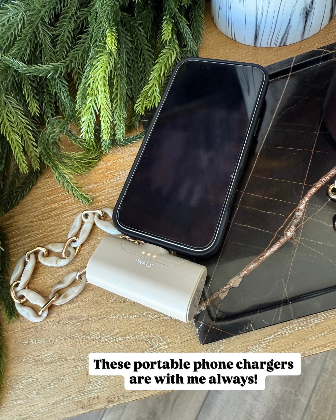 My favorite phone chargers are on the go. They are tiny fit nicely in your purse and come in a lot of colors.

#LTKGiftGuide #LTKdayinmylife #LTKCyberWeek