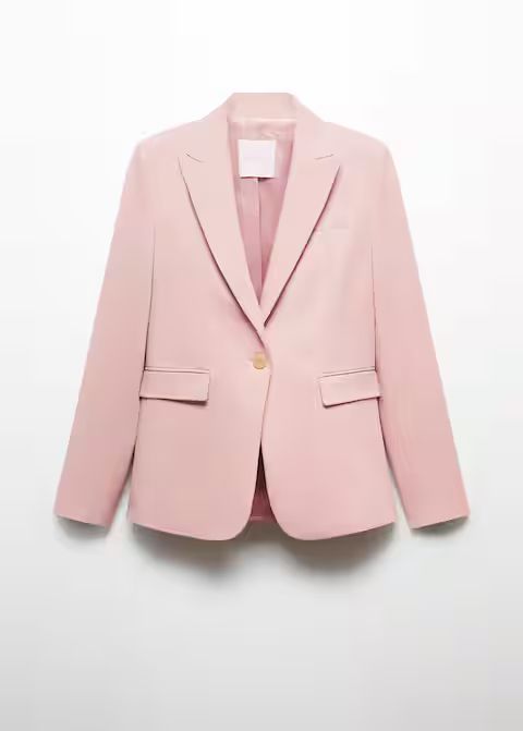 Fitted suit blazer | MANGO (US)