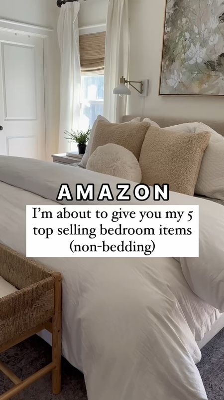 amazon top 5 bedroom items i’m loving

#LTKHome #LTKVideo