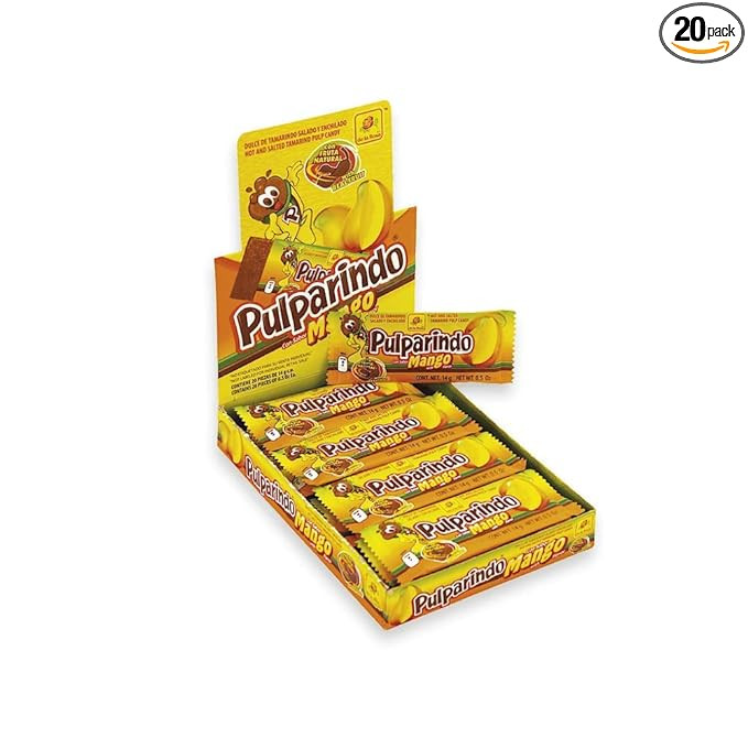 De la Rosa pulparindo 20 pack, tamarind candy (MANGO) | Amazon (US)